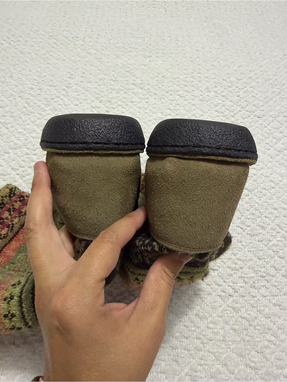 Keen Auburn Boots Tall Suede And Knit Pull On Women’s Size 11 - Picture 7 of 9